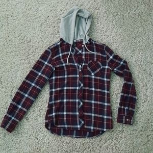 Hooded flanel